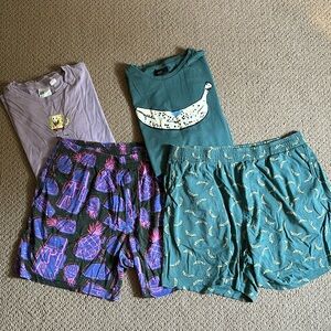 H&M Boxer & Tshirt Pajama Sets